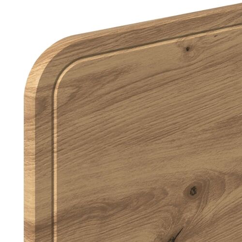 Bed Frame with Storage and Headboard Artisan Oak 180 x 200 cm Cijena