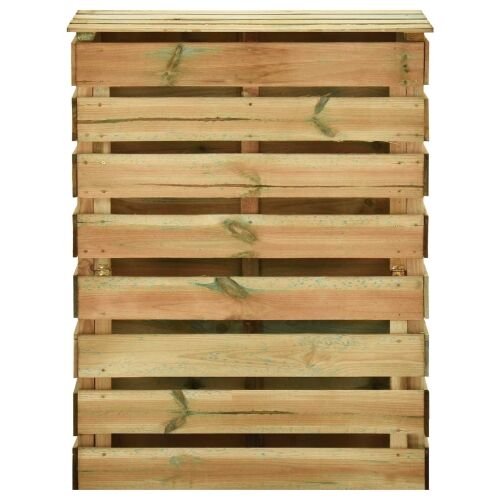 Komposter s letvicama 3 pcs Zelena 110 x 58 x 113 cm - 3 Cijena