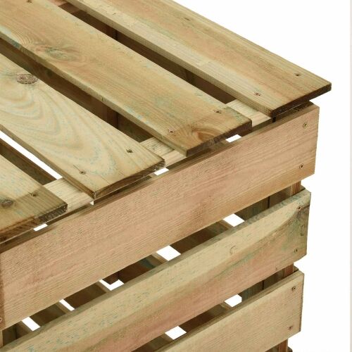 Komposter s letvicama 3 pcs Zelena 110 x 58 x 113 cm - 3 Cijena