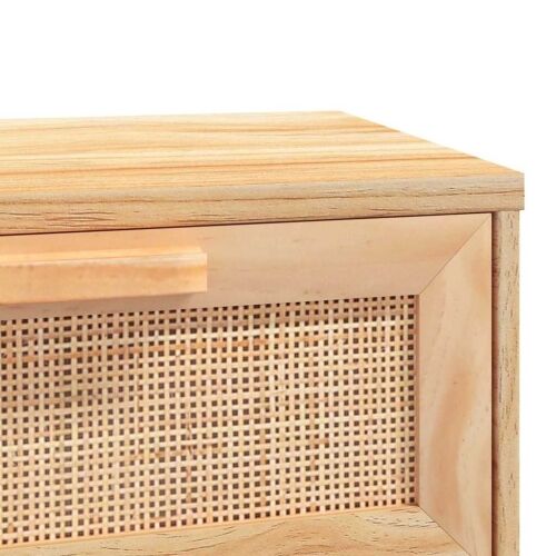 Stolić za kavu smeđi 80x40x30 cm konstruirano drvo i borovina - Smeđa 1 Smeđa Cijena