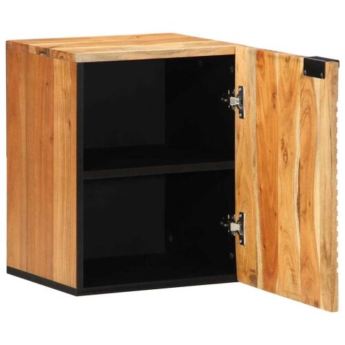 Viseći ormar za kupaonicu Smeđa 38 x 33 x 48 cm - Masivno bagremovo drvo Cijena