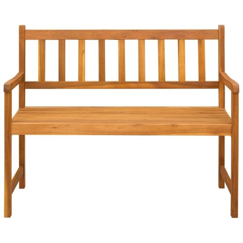 Vrtna klupa 2-Broj sjedala 110 x 55 x 90 cm Čvrsto drvo akacije Cijena