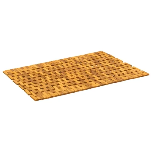 Tapeti za kupatilo Prirodna 65 x 100 cm Čvrsto drvo akacije - 1 kom: 65 x 100 cm Cijena