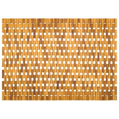 Tapeti za kupatilo Prirodna 85 x 120 cm Čvrsto drvo akacije - 1 kom: 85 x 120 cm Cijena