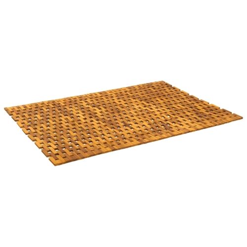 Tapeti za kupatilo Prirodna 95 x 140 cm Čvrsto drvo akacije - 1 kom: 95 x 140 cm Cijena