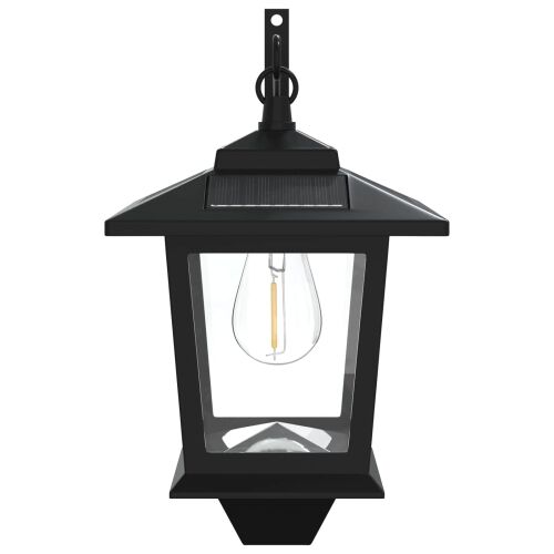 Lampa za zid 2 kom. Crna 19 x 14 x 25 cm Nehrđajući čelik i ABS - Zidna Cijena