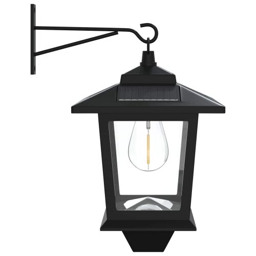 Lampa za zid 2 kom. Crna 19 x 14 x 25 cm Nehrđajući čelik i ABS - Zidna Cijena