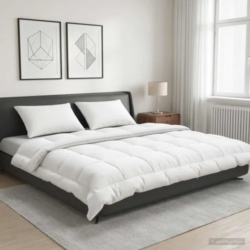 Poplun 220x260 cm Ljeto 200 GSM Australska vuna Bijela - 220 x 260 cm Cijena
