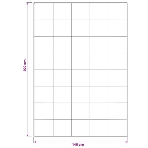 Poplun 140x200 cm Zima 450 GSM Australska vuna Bijela - 140 x 200 cm Cijena