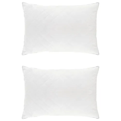 Jastuk FULDA 2 kom. 60 x 70 cm 100% gusja dol i perje Bijela - 60 x 70 cm 2 Cijena
