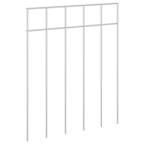 Panel vrtne ograde 48 kom. 25 x 30 cm Pocinčani čelik Srebrna - 25 cm 48 5 x 5 cm Cijena
