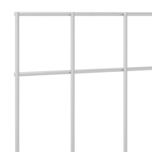 Panel vrtne ograde 24 kom. 100 x 30 cm Pocinčani čelik Srebrna - 100 cm 24 5 x 5 cm Cijena