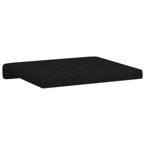 Jastučić za klupu 2 kom. Tkanina Crna Dubina 35 cm - Crna 2 Cijena