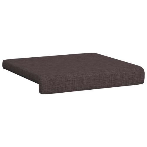 Jastučić za klupu 2 kom. Tkanina Tamno smeđa Dubina 35 cm - Tamno smeđa 2 Cijena