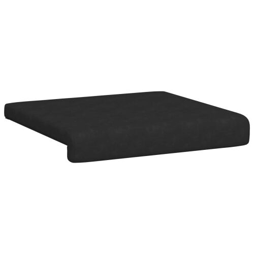 Jastučić za klupu 2 kom. Mikrovlakna Crna Dubina 35 cm - Crna 2 Cijena