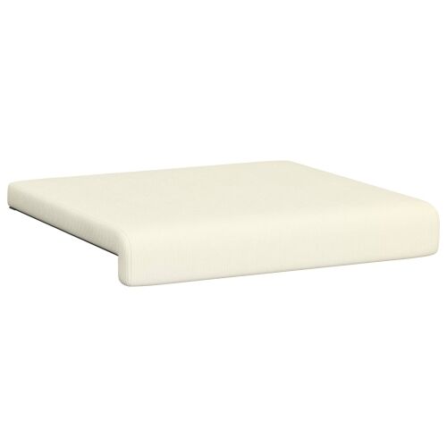 Jastučić za klupu 2 kom. Kord Krem Dubina 35 cm - Krem 2 Cijena