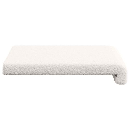 Jastučić za klupu 2 kom. Sherpa Tkanina Krem Dubina 35 cm - Krem 2 Cijena