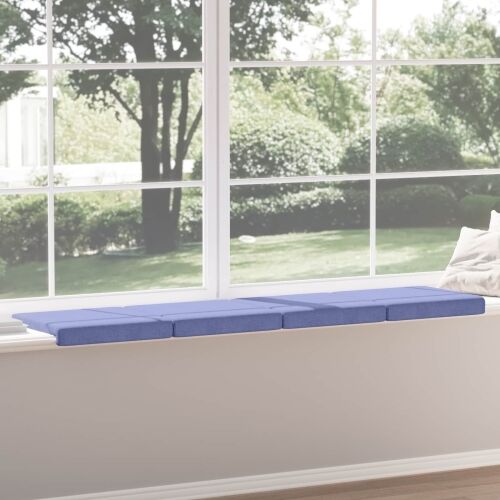 Jastučić za klupu 4 kom. Tkanina Traper plava Dubina 35 cm - Trapere plave boje 4 Cijena