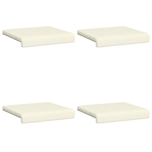 Jastučić za klupu 4 kom. Kord Krem Dubina 35 cm - Krem 4 Cijena