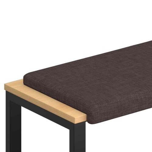 Jastučić za klupu Tkanina Tamno smeđa Dubina 35 cm - Tamno smeđa 60 x 38 x 6,5 cm Cijena