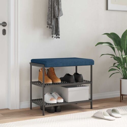 Jastučić za klupu Tkanina Plava Dubina 35 cm - Plava 60 x 38 x 6,5 cm Cijena