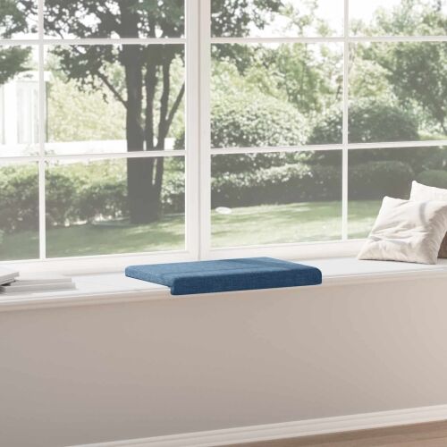 Jastučić za klupu Tkanina Plava Dubina 35 cm - Plava 60 x 38 x 6,5 cm Cijena