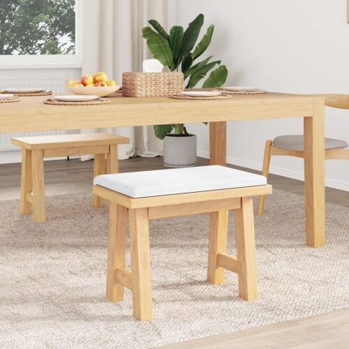 Jastučić za klupu Tkanina Bijela Dubina 35 cm - Bijela 60 x 38 x 6,5 cm Cijena