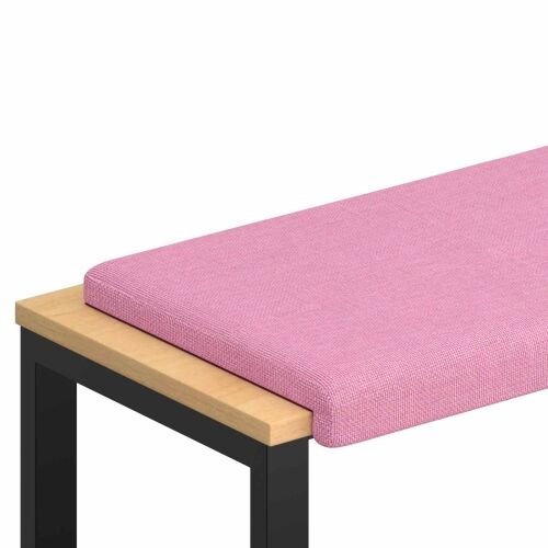 Jastučić za klupu Tkanina Ružičasta Dubina 35 cm - Ružičasta 60 x 38 x 6,5 cm Cijena