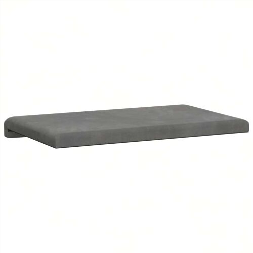 Jastučić za klupu Baršun Tamnosiva Dubina 35 cm - Tamnosiva 60 x 38 x 6,5 cm Cijena