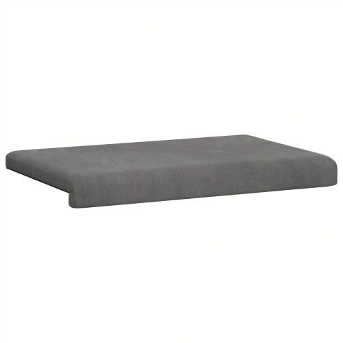 Jastučić za klupu Baršun Tamnosiva Dubina 35 cm - Tamnosiva 60 x 38 x 6,5 cm Cijena
