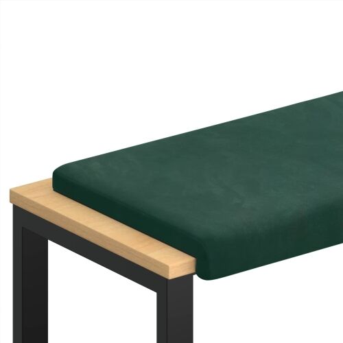 Jastučić za klupu Baršun Tamnozelena Dubina 35 cm - Tamnozelena 60 x 38 x 6,5 cm Cijena