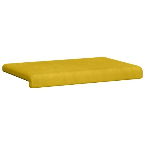 Jastučić za klupu Baršun Žuta Dubina 35 cm - Žuta 60 x 38 x 6,5 cm Cijena