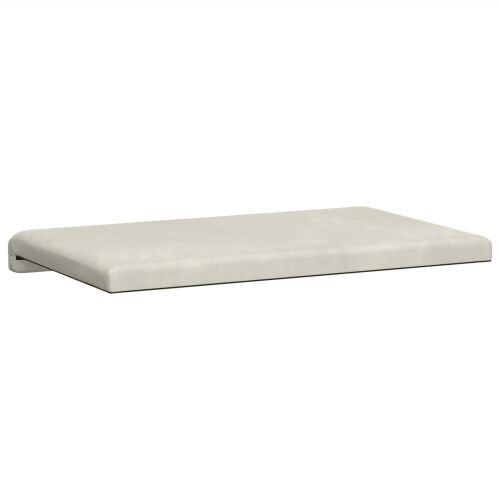Jastučić za klupu Baršun Krem Dubina 35 cm - Krem 60 x 38 x 6,5 cm Cijena