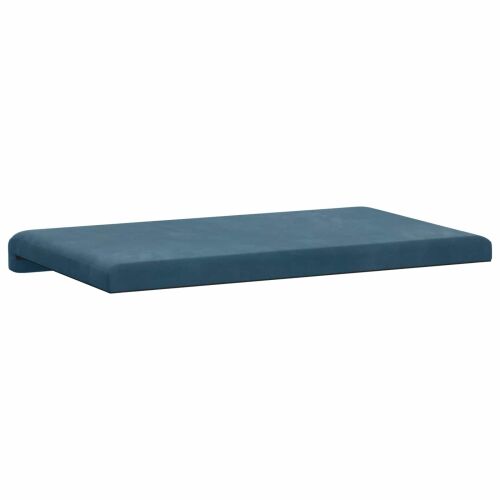 Jastučić za klupu Baršun Plava Dubina 35 cm - Plava 60 x 38 x 6,5 cm Cijena