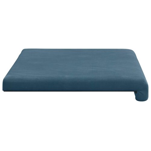 Jastučić za klupu Baršun Plava Dubina 35 cm - Plava 60 x 38 x 6,5 cm Cijena