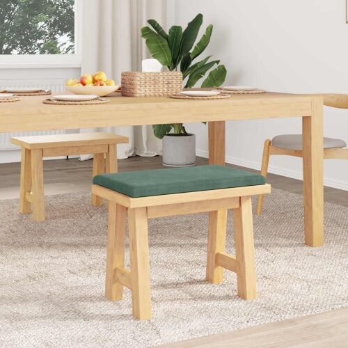 Jastučić za klupu Baršun Morska zelena Dubina 35 cm - zelena boja mora 60 x 38 x 6,5 cm Cijena