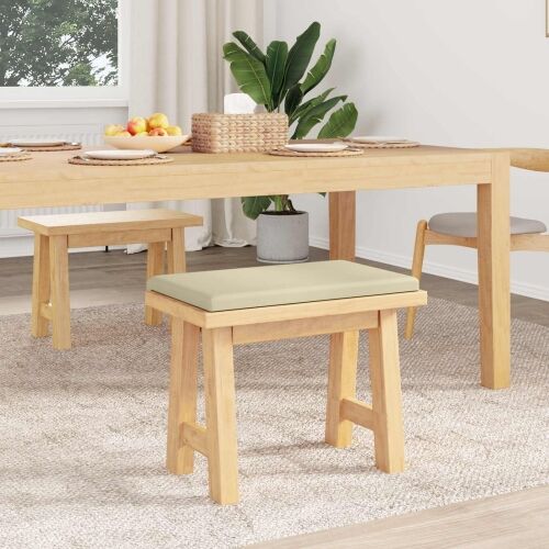 Jastučić za klupu Umjetna koža Krem Dubina 35 cm - Krem 60 x 38 x 6,5 cm Cijena