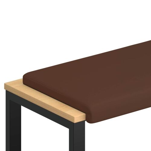 Jastučić za klupu Umjetna koža Smeđa Dubina 35 cm - Smeđa 60 x 38 x 6,5 cm Cijena