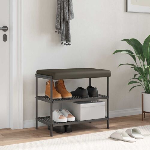 Jastučić za klupu Umjetna koža Siva Dubina 35 cm - Siva 60 x 38 x 6,5 cm Cijena