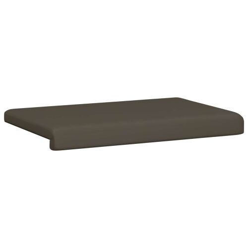 Jastučić za klupu Umjetna koža Siva Dubina 35 cm - Siva 60 x 38 x 6,5 cm Cijena