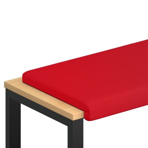 Jastučić za klupu Umjetna koža Crvena Dubina 35 cm - Crvena 60 x 38 x 6,5 cm Cijena