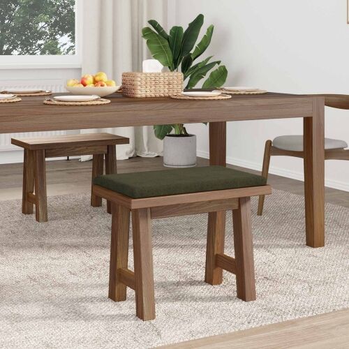 Jastučić za klupu Umjetni sued Maslinasto zelena Dubina 35 cm - Vojska zelena 60 x 38 x 6,5 cm Cijena