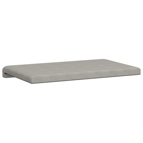 Jastučić za klupu Mikrovlakna Svjetlosiva Dubina 35 cm - Svjetlosiva 60 x 38 x 6,5 cm Cijena