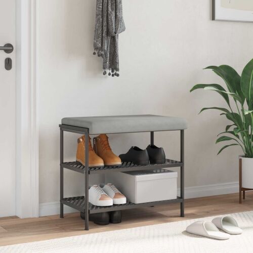 Jastučić za klupu Mikrovlakna Svjetlosiva Dubina 35 cm - Svjetlosiva 60 x 38 x 6,5 cm Cijena
