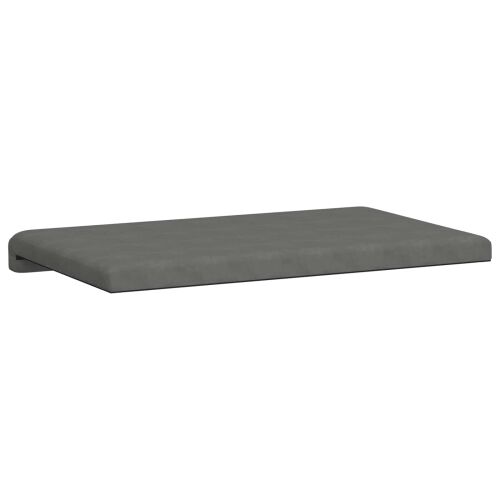 Jastučić za klupu Mikrovlakna Tamnosiva Dubina 35 cm - Tamnosiva 60 x 38 x 6,5 cm Cijena