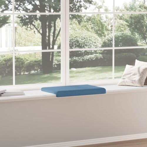 Jastučić za klupu Kord Plava Dubina 35 cm - Plava 60 x 38 x 6,5 cm Cijena