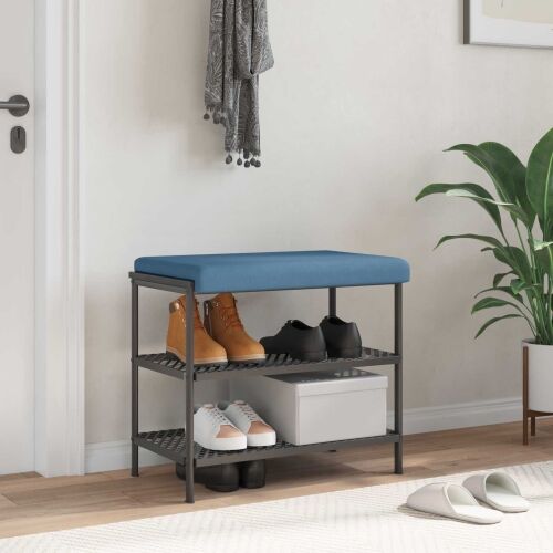 Jastučić za klupu Kord Plava Dubina 35 cm - Plava 60 x 38 x 6,5 cm Cijena