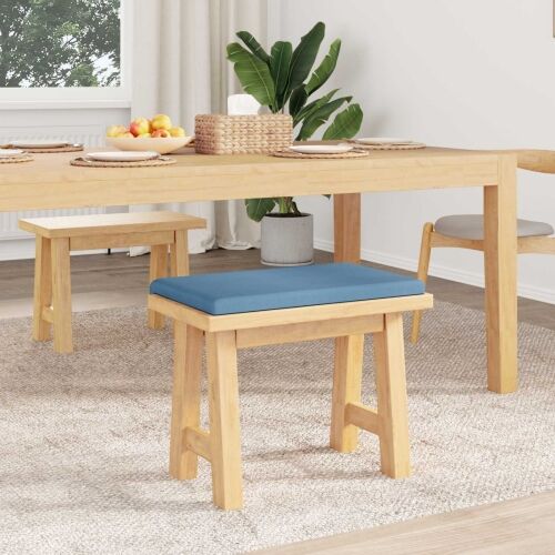 Jastučić za klupu Kord Plava Dubina 35 cm - Plava 60 x 38 x 6,5 cm Cijena