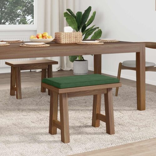 Jastučić za klupu Kord Tamnozelena Dubina 35 cm - Zelena boja džungle 60 x 38 x 6,5 cm Cijena