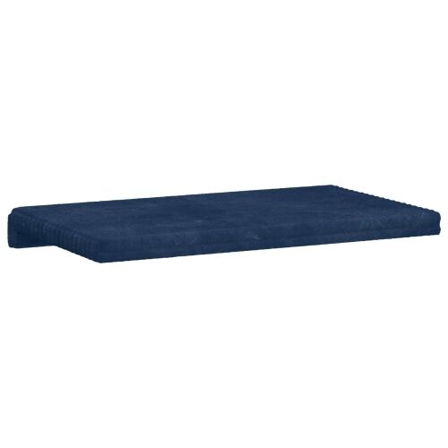 Jastučić za klupu Plišani kord Mornarsko plava Dubina 35 cm - Modra 60 x 38 x 6,5 cm Cijena